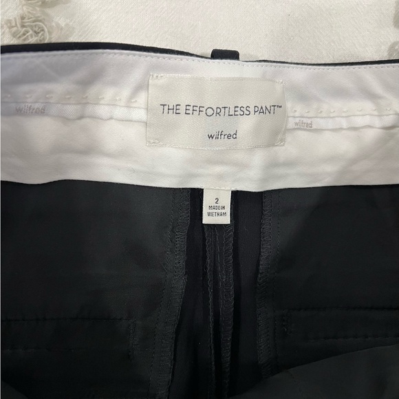 Wilfred Effortless Pant Black size 2 - Picture 4 of 5